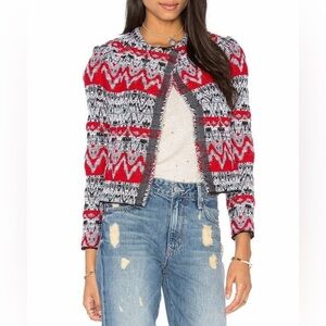 Iro Blazer Size 38 IRO Kroe Tweed Blazer / Jacket Size 38 / Small / US 4-6